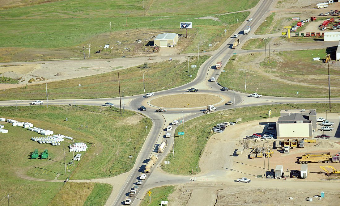 Driving a roundabout News, Sports, Jobs Minot Daily News